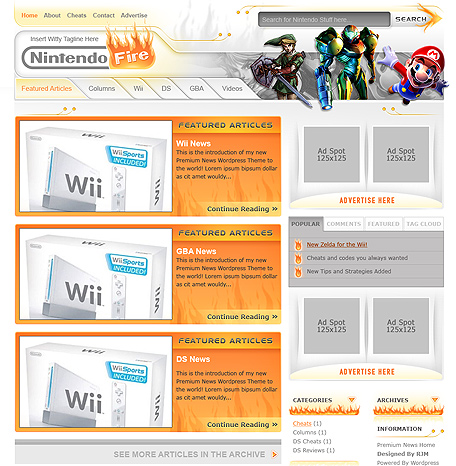 Nintendo Fire Interface